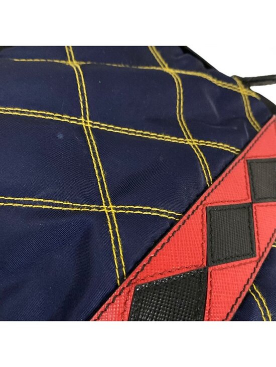 Prada Backpack Black Navy Multi main image 10
